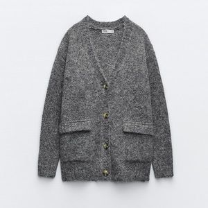 Zara Long Knit Cardigan